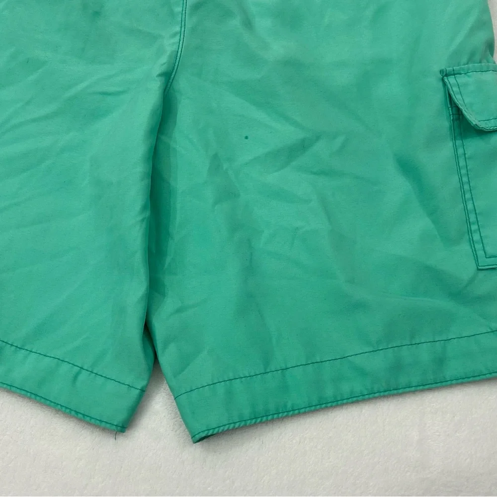 Hollister California Mint Green Surf Swim Trunks Board Shorts Men’s Size L 34-36